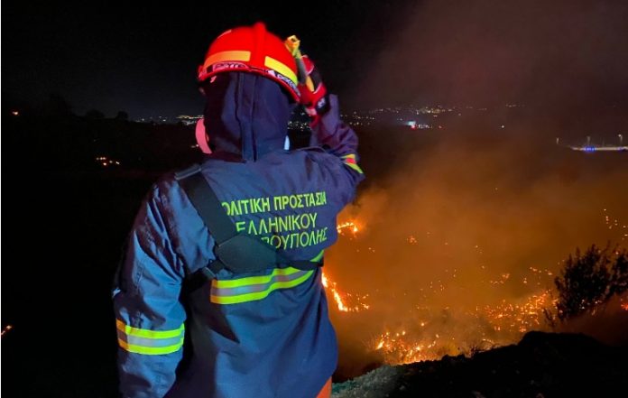 «Τέλος καλό, όλα καλά»- Μήνυμα δημάρχου για την φωτιά στον Υμηττό