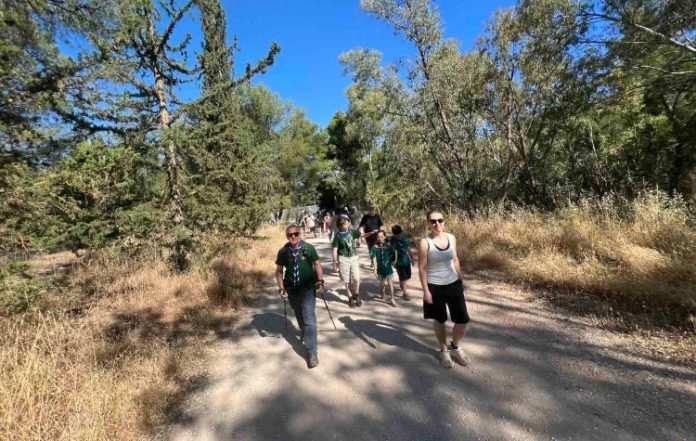 Πλήθος κόσμου στη 2η πεζοπορική δράση «Ανακαλύπτοντας τον Υμηττό»