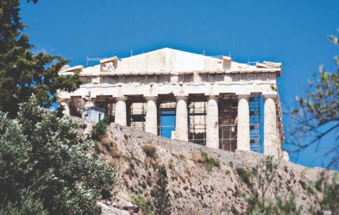 Παρθενώνας: Αέτωμα όπως πριν 220 χρόνια