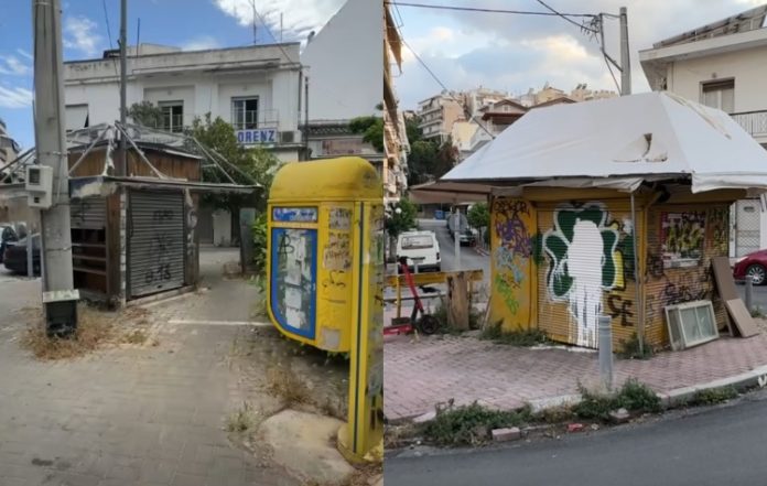 «Πόλη Φωτεινή»: Παρεμβάσεις για τα εγκαταλελειμμένα περίπτερα και το 1ο Δημοτικό Σχολείο Δάφνης
