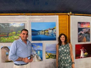 Εγκαινιάστηκε η ετήσια έκθεση εικαστικών του Δήμου 