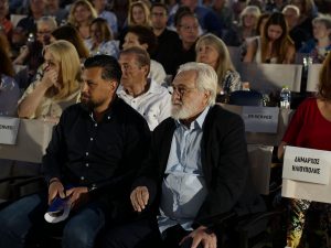 Γιάννης Σμαραγδής και Στάθης Ψυρρόπουλος παρακολούθησαν μαζί την ταινία Καποδίστριας