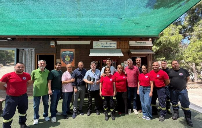 Επίσκεψη Χρηστίδη στο Πυροφυλάκιο Αργυρούπολης