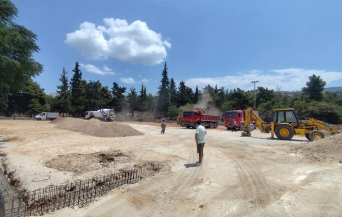 Νέα εικόνα για το γήπεδο Κ3 του Σκοπευτηρίου Καισαριανής