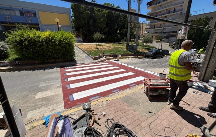 Βύρωνας: 14 «έξυπνες» διαβάσεις για την ασφάλεια των πεζών