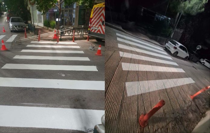 Αναβάθμιση διαβάσεων πεζών σε 15 σημεία του Δήμου Ζωγράφου