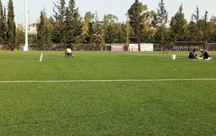 Ξεκίνησαν οι εργασίες αποκατάστασης των γηπέδων στο Γουδί