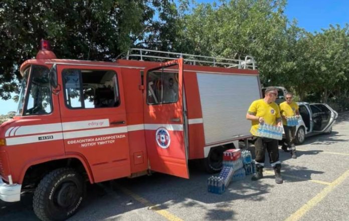 Στήριξη της Humanity Greece στους εθελοντές του Νοτίου Υμηττού