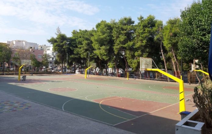 Αναβαθμίστηκαν οι αθλητικοί χώροι του 7ου Δημοτικού Δάφνης