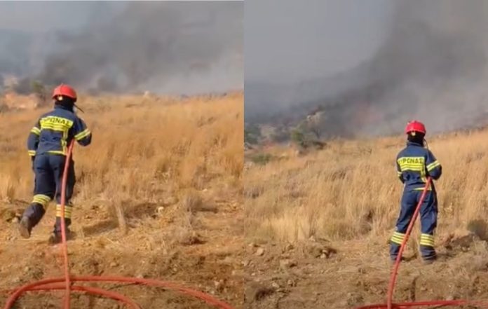 Τέσσερις ημέρες στην πρώτη γραμμή οι εθελοντές του Βύρωνα