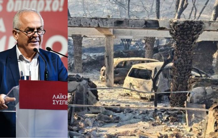 Ηλία Σταμέλος: «Η φωτιά στη Σαλαμίνα ανέδειξε την έλλειψη μέτρων προστασίας»