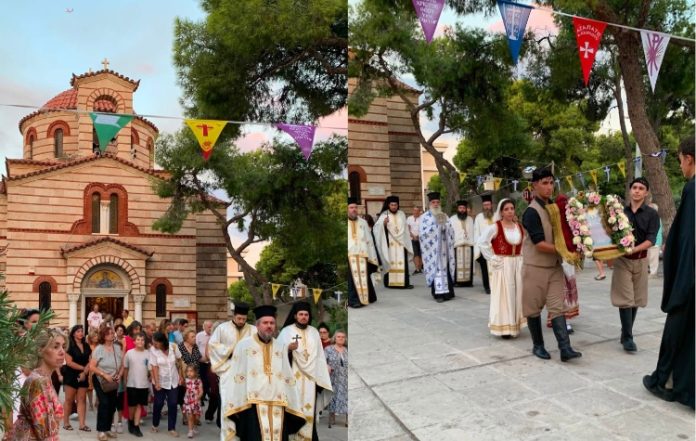 Βάρκιζα: Στη Θεία Λειτουργία και την περιφορά της Ιερής Εικόνας η Ένωση Κρητών