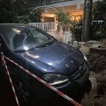 Πτώση δέντου σε αυτοκίνητο στην Ηλιούπολη
