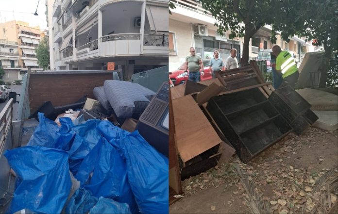 Χωματερές μπάζων δρόμοι και πάρκα στου Ζωγράφου