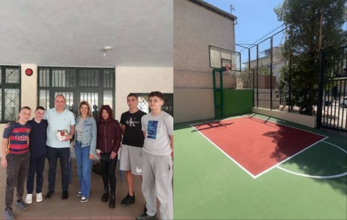 Νέα εποχή για το 4ο Γυμνάσιο Δάφνης- Αναμορφώθηκε ο προαύλιος χώρος