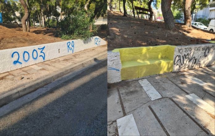 Βανδαλισμοί στο πάρκο Κιλελέρ μετά την ανακαίνιση
