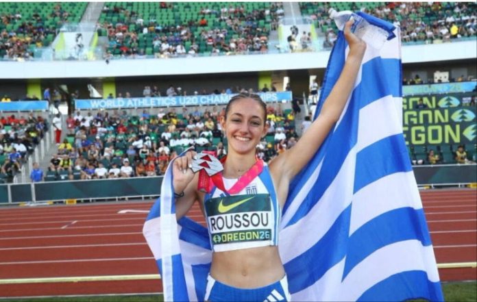 Ασημένιο μετάλλιο στο Παγκόσμιο Κ20 για την Ιουλιάννα Ρούσσου