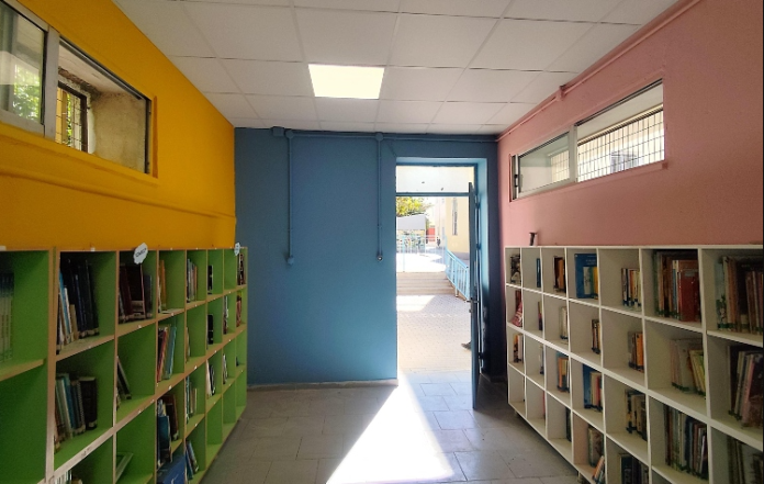 Νέα εικόνα για τη βιβλιοθήκη του 1ου Δημοτικού Καισαριανής