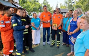 Στο Πυροφυλάκειο του Υμηττού με εθελοντές δασοπυροσβέστες της πόλης