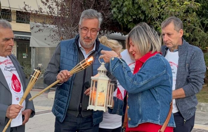 Η «Φλόγα της Αγάπης» πέρασε από τον Άγιο Δημήτριο